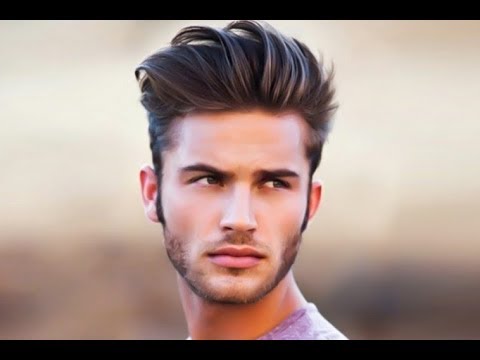 Hairstyles for Oval Faces Men - YouTube