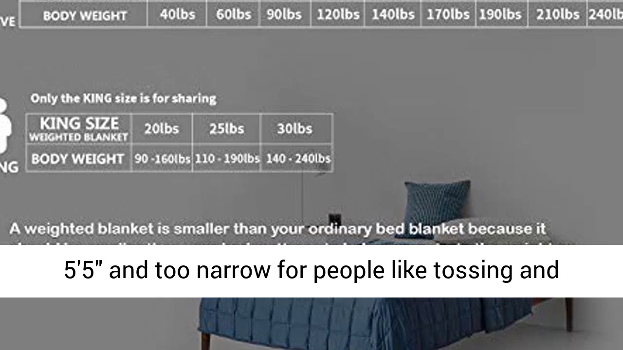 YnM Bamboo Weighted Blanket YouTube