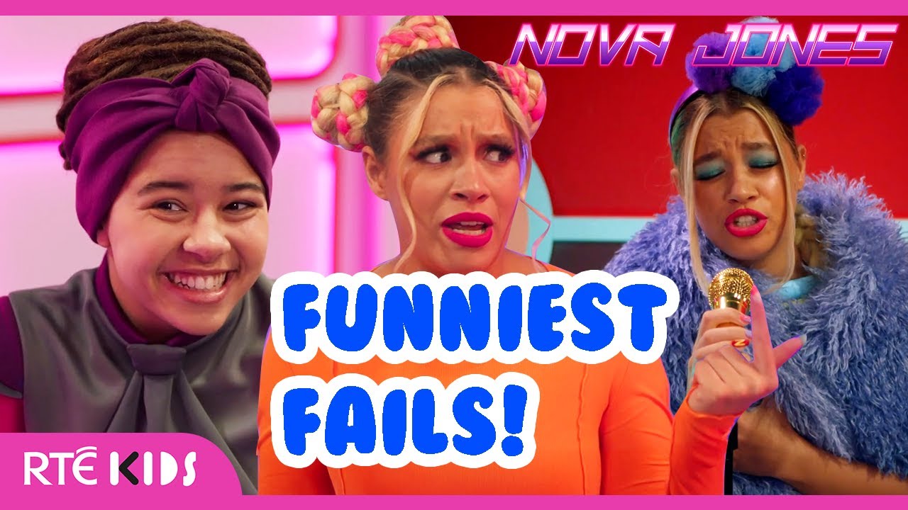 Nova’s Funniest FAILS! 😱 😂 | Nova Jones | RTÉ Kids
