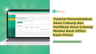 #42 Tutorial Menambah Akun Cabang dan Verifikasi Akun Cabang screenshot 5