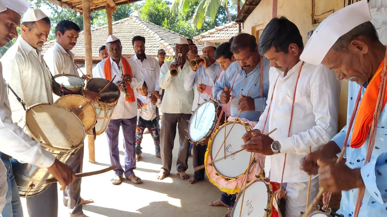 कोकण लग्नात वाजवल्या जाणाऱ्या ढोल ताश्या आणि वाजंत्री😍 | Dhol Tasha in Konkan Marriage