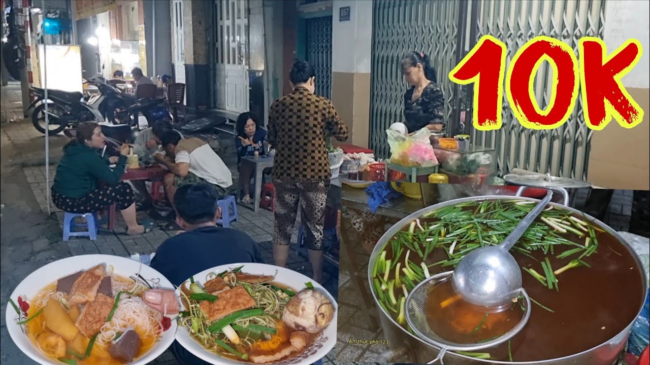 Năm 2026 mà còn quán bún chả cá khô mực 10k dành cho người lao động 