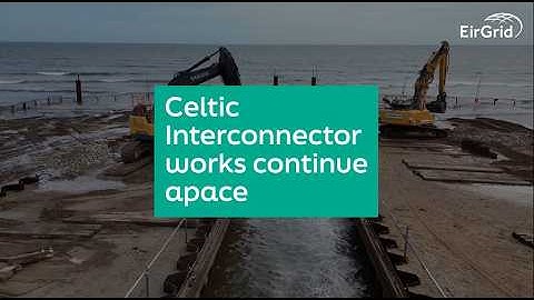 Duct installation at Claycastle Beach complete as Celtic Interconnector works continue apace