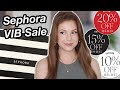 SEPHORA VIB SALE Is Almost Here! These are the products I recommend picking up!