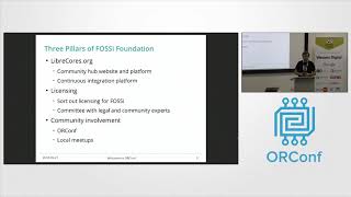Welcome and Update by the FOSSi Foundation - ORConf 2018