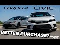 2022 Honda Civic Vs Toyota Corolla Review & Comparison