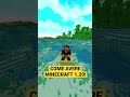 Ho creato MINECRAFT 1.20! #shorts