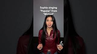 Katseye Sophia Singing Popular From Wicked