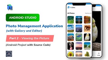 Photo Management App | Android Studio | Part 2 | College Project with Source Code | @ayeshaganaitech