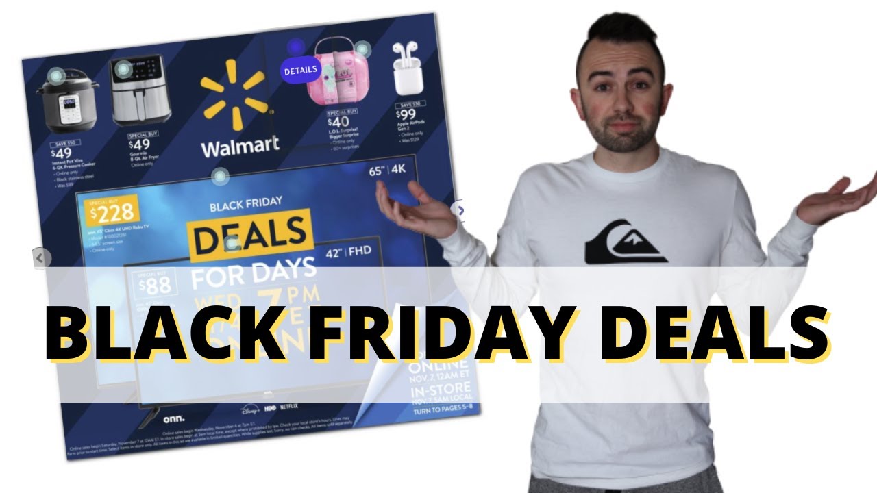 Walmart Black Friday Deals 2020 NOVEMBER 4 AD HURRY! YouTube