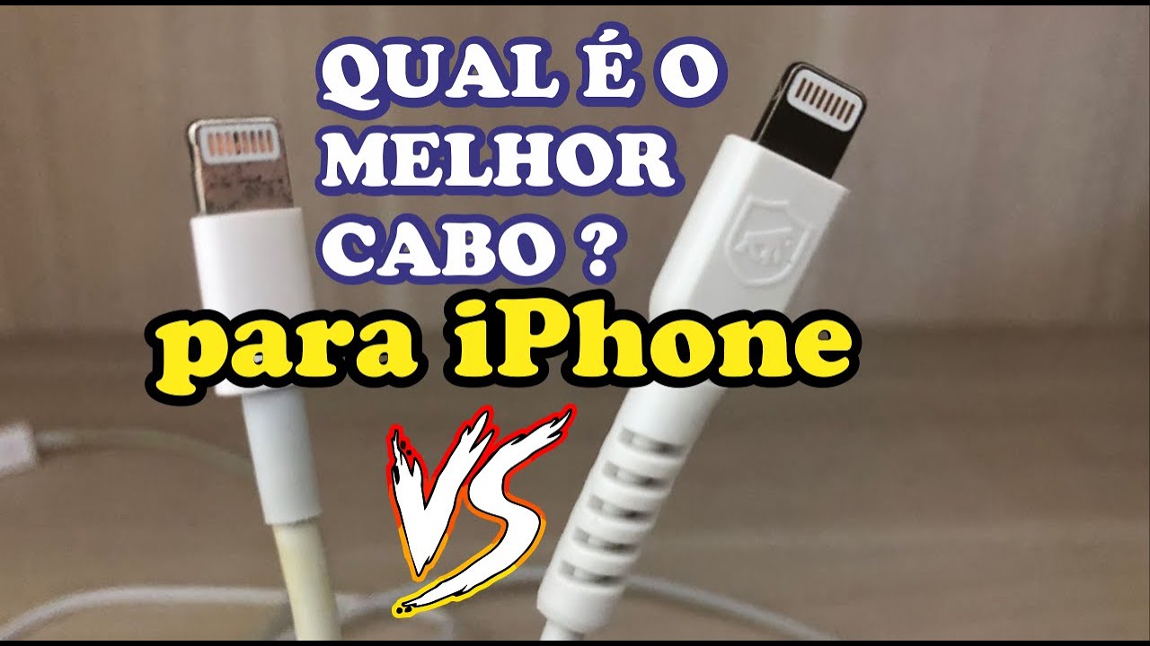 Qual melhor cabo para carregar iPhone ? Cabo resistente dual shock x ...