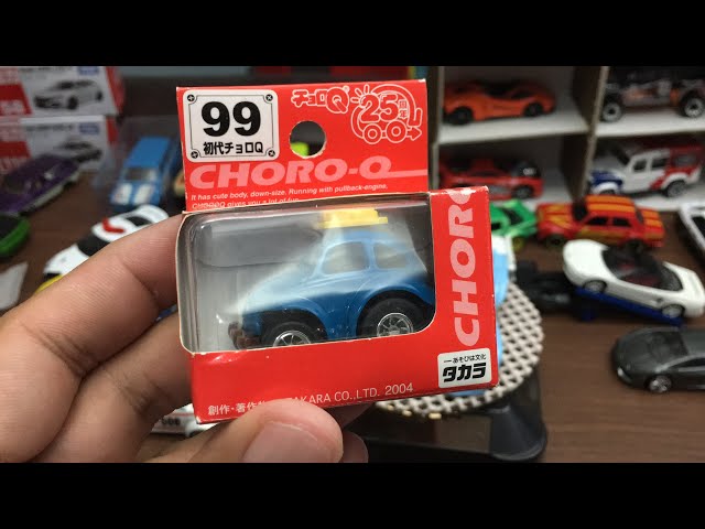 Cute Japan Toy Car - Choro Q VW Beetle by Takara - YouTube