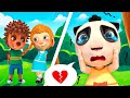 Two Valentines for One Guy😍💔😡 Dates with Two at Once😍💔😡 Nursery Rhymes &amp; Kids Songs