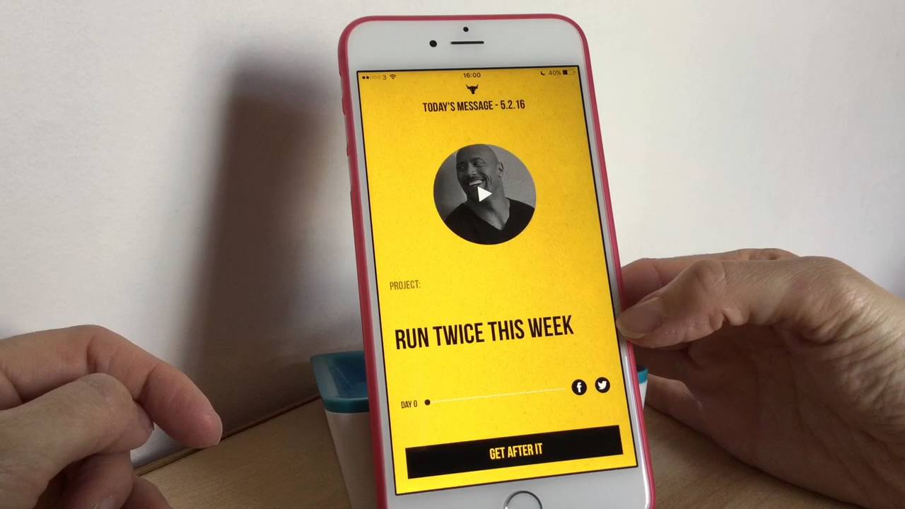 Get Motivated With The Rock Clock For iOS And Android