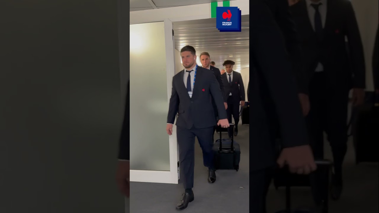 ?? ??? ????? ???? ??̀ ? Le #XVdeFrance vient d’arriver au Stadio Olympico de Rome