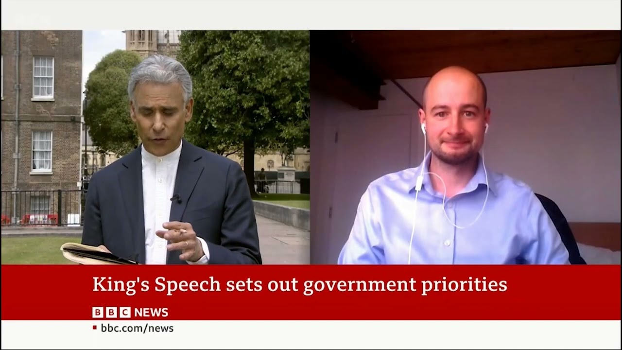 The King's Speech and growth - Thomas Pope, BBC News