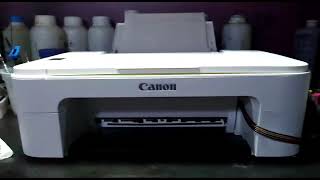 CONFIGURACION EN ALTA CALIDAD E IMPRESION CANON TS3322 CON SISTEMA CONTINUO  DE TINTAS - YouTube