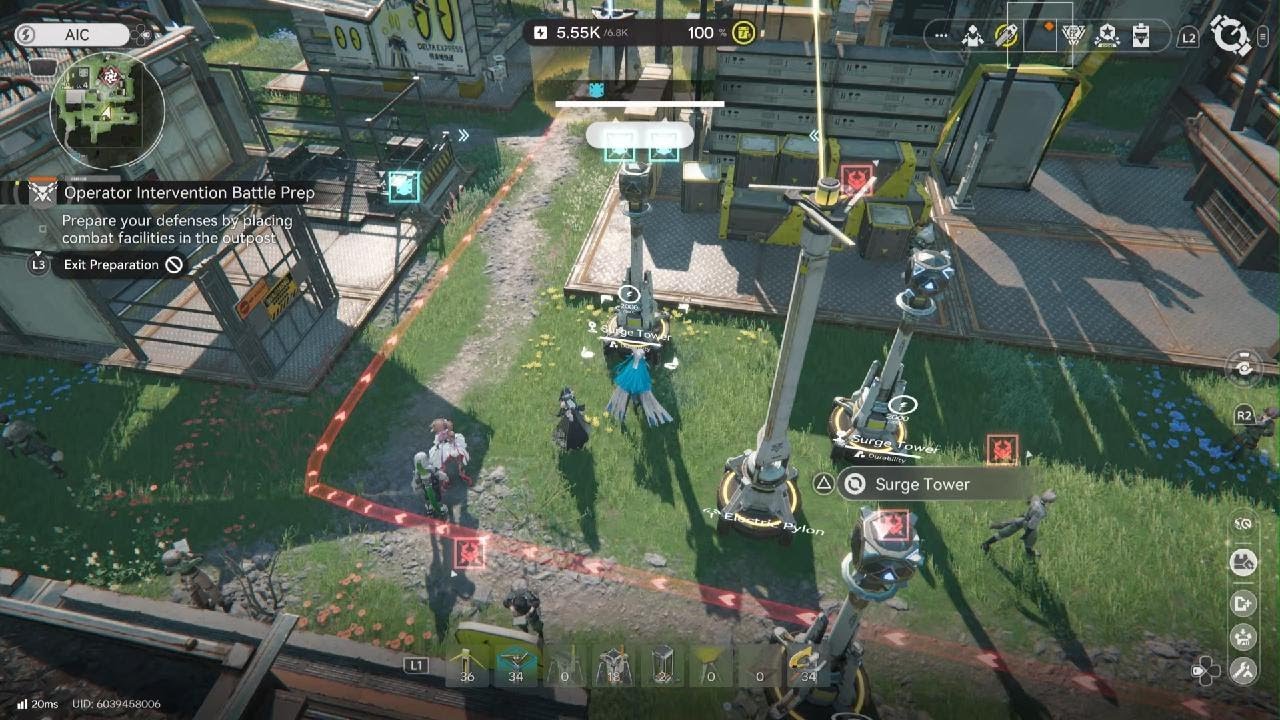 Arknights Endfield Outpost Defense lvl 4 Infra-Station