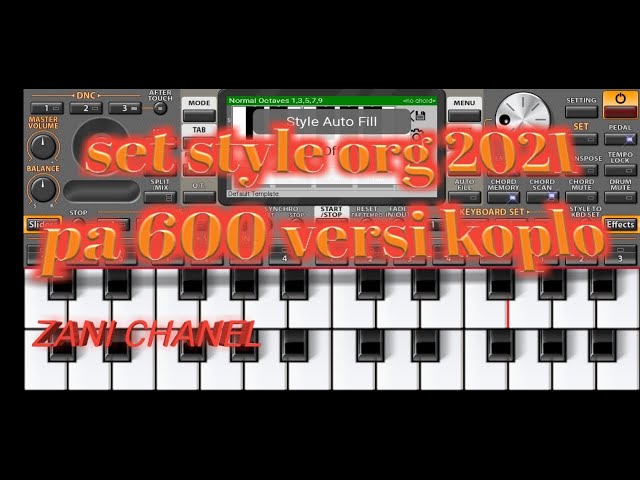 Set style org 2021 versi pa 600 koplo gratis class=