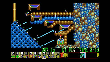 Lemmings Plus I - Part 2 - Wimpy Rank Levels 1-10