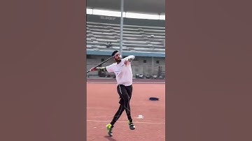 65 mtr throw #trending #slowed #javelinthrow #viralvideo #reel #olympics #trackathlete #neerajchopra