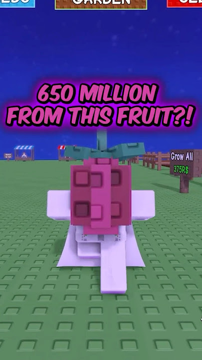 Is the Moon Melon the BEST Fruit in Grow a Garden Roblox INSANE Value!