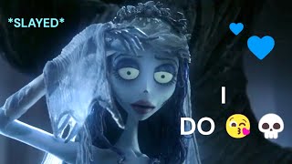 The CORPSE BRIDE is so ICONIC💙💍💀