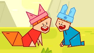 Princess Playtime - The Origami Masters  - Kids Video