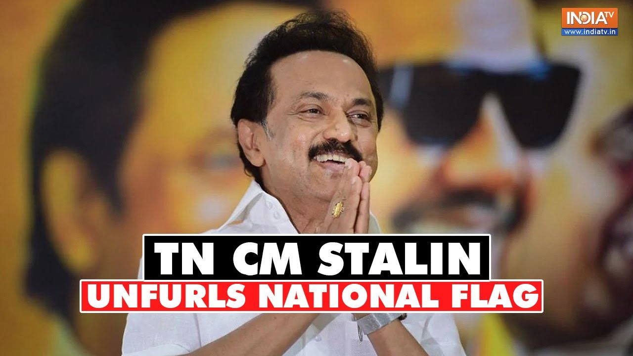 75th Republic day: Tamil Nadu CM MK Stalin hoists national flag ...