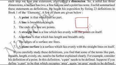 9th Standard | Chapter 2 | Introduction to Euclid
