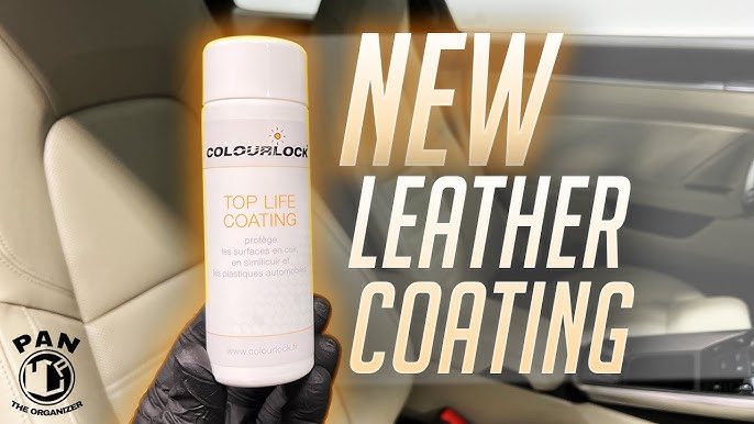 Clear Coat Lacquer Sealer - LRC16 - Product Video Re Seals your leather  surface with a PU Coating 