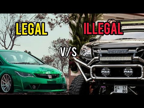 Legal & Illegal car modification in India🇮🇳 | Case study (Part 2)