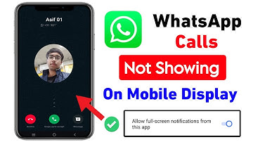 Whatsapp Call Not Showing on Display (Update 2025) | Whatsapp Call Notification Not Showing Problem