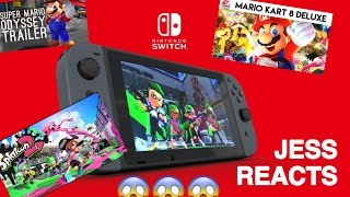 Jess Reacts - Nintendo Switch Trailers