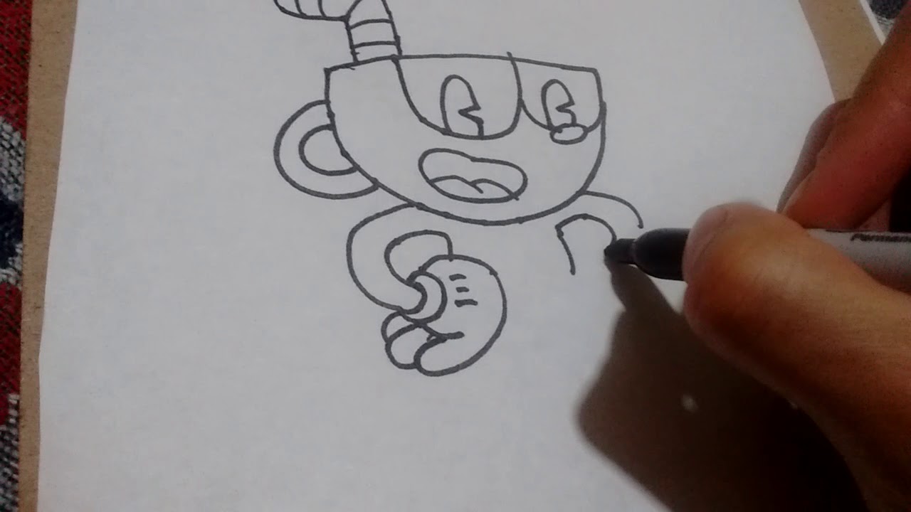Cómo dibujar a cuphead /how to draw cuphead - thptnganamst.edu.vn