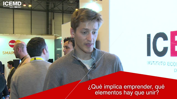 Entrevista a Óscar Pierre, de Glovo, en el Main Square de ICEMD en Futurizz