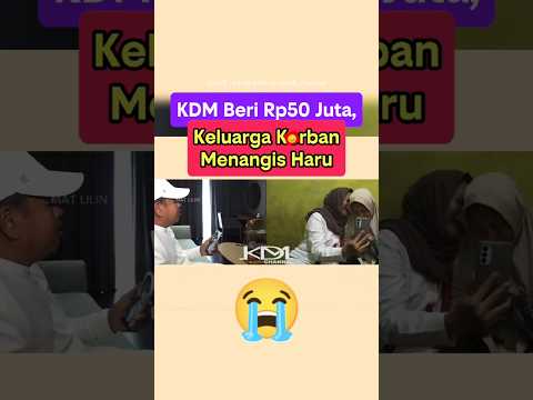Tangis Haru Keluarga K0rb4n, KDM Beri Bantuan Rp50 Juta #kdm #dedimulyadi #kabarbaik #fypシ゚viral