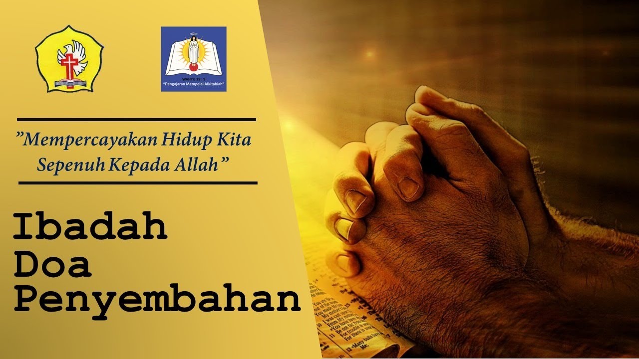 Ibadah Doa Penyembahan 22 September 2020 YouTube