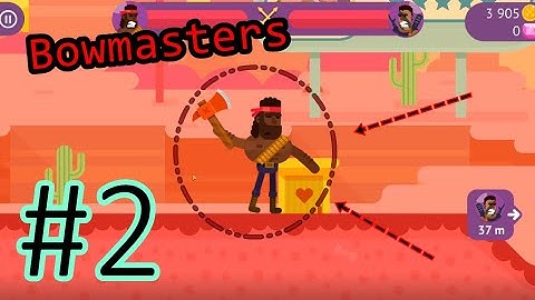 Bowmasters - Gameplay Walkthrough Part 2 - Character: ARNOLD (Android, iOS)
