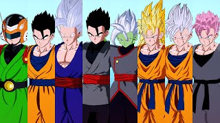 Gohan All Forms And Transformations Official & Mods- Dragon Ball Sparking Zero