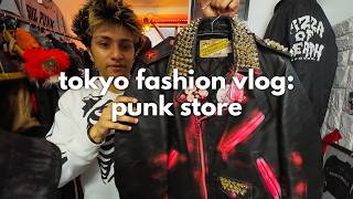 Visiting a Punk Store & Getting Styled in Japan 🇯🇵 | tokyo fashion & streetwear vlog episode 1🥋