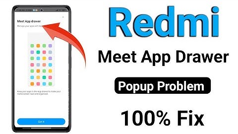How to fix meet app drawer automatic open in miui system launcher | apps drawer keyboard popup