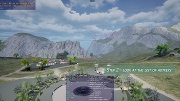 Trinity Building Editor, Tutorials, Game start