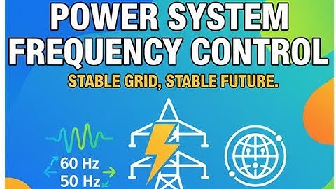 ⚡🎛️ Power System Frequency Control | Load, Inertia & AGC Explained 📊🔌 #Engineering  #powersystem