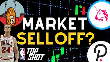 Crypto Market Sells Off, NBA Stars find NFTs, Uniswap Updates, Polkadot $DOT, Bitcoin ETF
