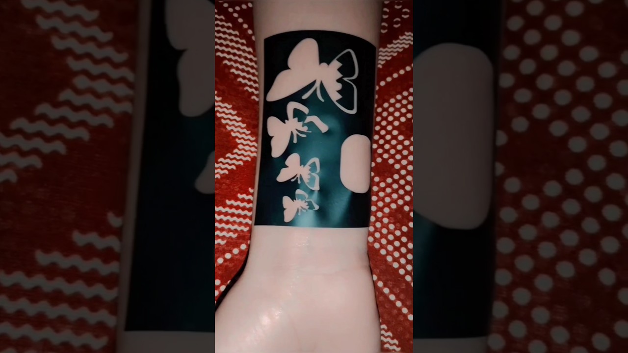beautiful tattoo sticker design  #shorts