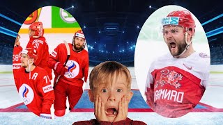 Хоккей Россия Дания Чемпионат мира по хоккею 2021 в Риге период 1