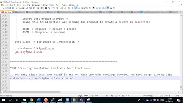 Salesforce Advance Dev Class 12 :  Test Coverage Part 1