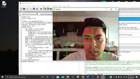 Detección de movimiento con OpenCv y python