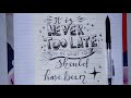How To Do Aesthetic Hand Lettering Quote Calligraphy | Typography | Writing Practices
